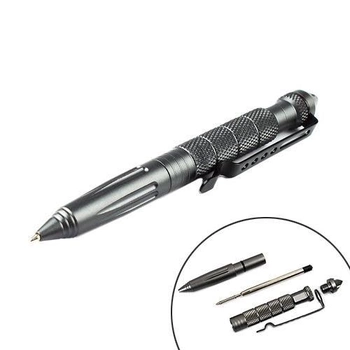 Тактическая ручка-стеклобой Tactical Pen grey