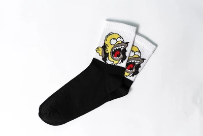 Шкарпетки Rock'n'socks Сімпсони., One size (37-43)