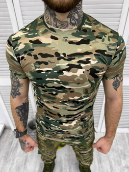 Тактическая футболка Combat Performance Shirt Multicam S