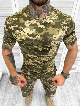 Тактическая футболка Combat Performance Shirt Пиксель Elite L