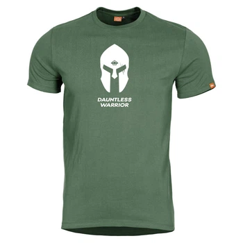 Футболка Pentagon SPARTAN HELMET K09012-SH Large, Олива (Olive)