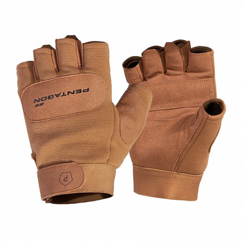 Тактичні рукавички Pentagon Duty Mechanic 1/2 Gloves P20010-SH X-Large, Койот (Coyote)
