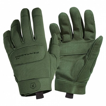 Тактические перчатки Pentagon Duty Mechanic Gloves P20010 Medium, Олива (Olive)