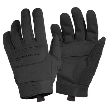 Тактичні рукавички Pentagon Duty Mechanic Gloves P20010 Small, Чорний