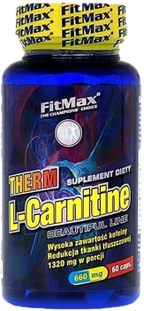 Spalacz tłuszczu Fitmax L-Carnitine Therm 60 k (5908264416672)