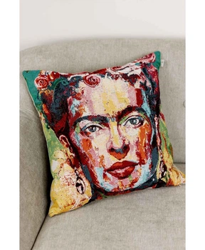 Подушка декоративная гобеленовая 45х45см FRIDA