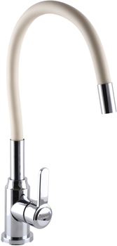 Смеситель-кран кухонный DOMINO Ellipse DCC-203L-Beige