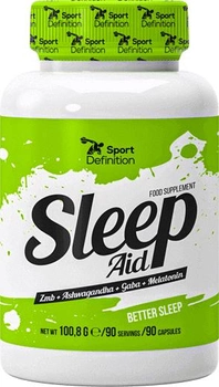 Kompleks do normalizacji snu Sport Definition Sleep Aid 90 kapsułek (5902811813273)