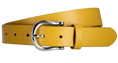 Ремень женский Lindenmann The art of belt 40220 105 см желтый (1194)