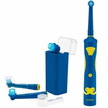 Детская зубная щетка электрическая Nevadent NKZBO 600 B1 blue/yellow