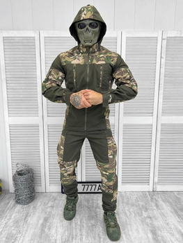 Тактический военный костюм горка Maverl ( Куртка + Штаны ), Камуфляж: Мультикам, Размер: XXL
