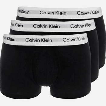 Набір трусів шорти Calvin Klein Underwear Trunk 3Pk 000NB1893A-001 L 3 шт Чорний (8719115125042)