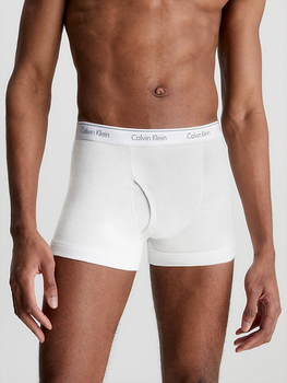 Calvin Klein Underwear Trunk 3Pk 000NB1893A-MP1 L 3 szt. Czarny/Biały/Szary (8719115129361)