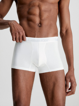 Calvin Klein Underwear Trunk 3Pk 000NB2970A-UW5 M 3 szt. Czarny/Biały/Szary (8719854639688)
