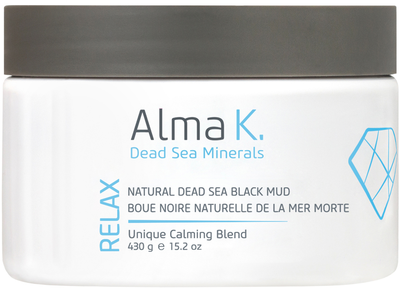 Природная черная грязь Мертвого моря Alma K Body Care 430 г (107176) (7290111423574/7290111423512)