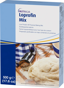 Пищевой продукт для специальных медицинских целей Loprofin Low Protein Mix Смесь для выпечки с низким содержанием белка 500 г (5016533627855)