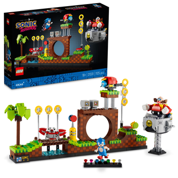 Zestaw klocków Lego Sonic the Hedgehog Green Hill Zone 1125 części (21331)