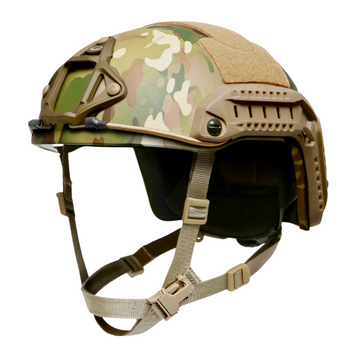 Каска шолом тактичний захист FAST NIJ IIIA балістичний шолом кевларовий UKRDEF мультикам