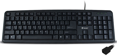 Клавіатура дротова Tracer Maverick USB/PS/2 Black (TRAKLA45489)