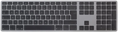Клавіатура дротова Matias Mac Space USB Grey (FK316B-UK)