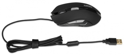 Mysz Ibox Aurora A-1 USB RGB Czarna (IMOGS9031)