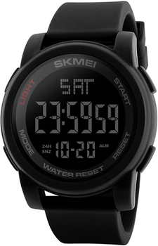 Мужские часы Skmei 1257BK All Black