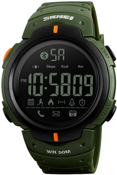 Мужские часы Skmei 1301AG army green Smart Watch