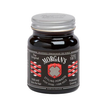Помада для стилізації Morgan's Pomade High Shine/Firm Hold 50g [Black label]