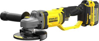 Угловая шлифовальная машина Stanley Fatmax SFMCG400M2K аккумуляторная 125 мм диск