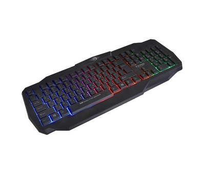Клавіатура Marvo K601 Black, USB, Multi-LED підсвічування, довжина кабелю 1,5 м. (K601)