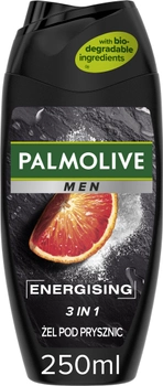 Гель для душа Palmolive Men Energising Эфирное масло цитрусовых и экстракт магния 250 мл (8714789487656)