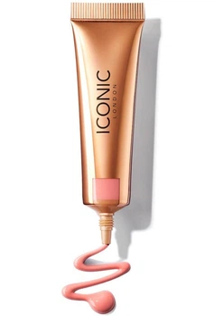 Жидкие гелевые румяна Iconic London Sheer Blush Rose Riot 12.5 мл