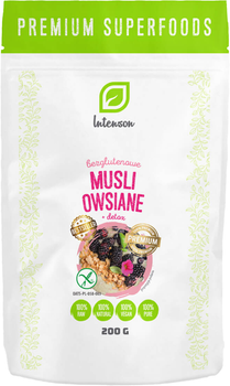 Bezglutenowe musli Intenson + Detox 200 g (5902150280835)