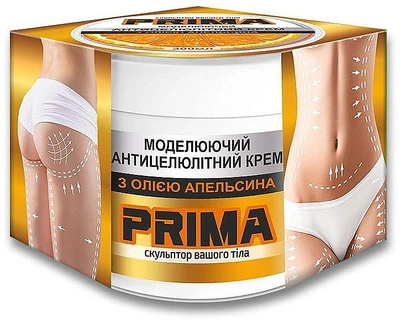 Крем моделюючий антицелюлітний з олією апельсина "Прима" - Краса та Здоров'я 300ml (300ml) (944927-1202421-2)