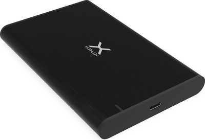 Zewnętrzna kieszeń Krux na SSD 2,5" SATA USB Type-C 3.1, czarna (KRX0057)