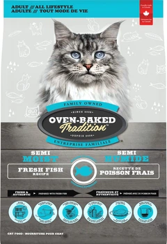 Полнорационный сбалансированный полувлажный корм Oven-Baked Tradition с рыбой для кошек 1.36 кг (669066991006)
