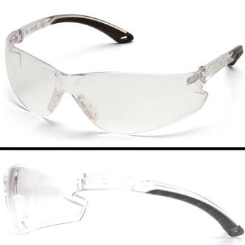 Защитные тактические открытые очки Pyramex баллистические стрелковые очки Itek (Anti-Fog) (clear) прозрачные MIL-PRF (2ИТЕКАФ-10)