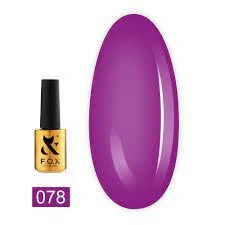 Гель-лак F.O.X Spectrum Gel Vinyl 078 фуксия 7 мл