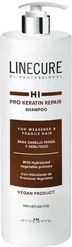 Шампунь восстанавливающий HI Hipertin Linecure Vegan Pro Keratin Repair 1 л (8430190047783)