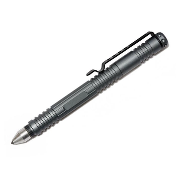 Тактична Ручка Tactical Pen "Сompressed spring" з Склорізом Чорна