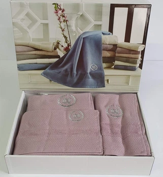 Набор полотенец Maison D'or Bonni Lilac 30x50, 50x100, 70x140