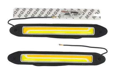 Гибкий корпус LED ДХО с повторителем поворотов! Дневные ходовые огни + поворотник NTS012-WY
