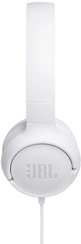 Słuchawki JBL T500 Białe (JBLT500WHT)