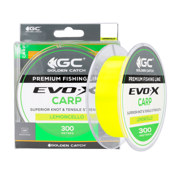 Волосінь GC EVO-X Carp 300м Lemoncello 0.410мм