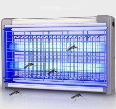 Уничтожитель электрический насекомых ультрафиолетовый 2x15W Lebron L-ML-30W 100 м2
