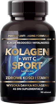 Suplement diety Intenson Kolagen + Wit C Sport 90 tabletek (5902150284918)