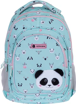 Рюкзак ASTRABAG AB330 Teddy Panda Бирюзовый (5901137196589)