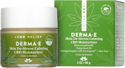 Увлажняющий крем Derma E для чувствительной кожи с фитоканнабиноидами, пикногенолом и алоэ вера 56 г (030985089172)