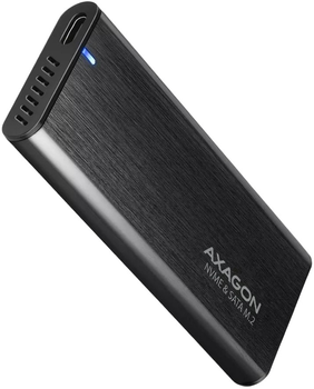Зовнішня кишеня Axagon для SSD M.2 SATA USB Type-C 3.2 Black (EEM2-SB2)