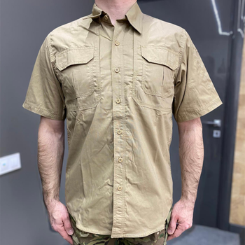 Армійська тактична сорочка з коротким рукавом Yakeda Койот L